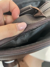Сумка планшет через плечо мужская из натуральная кожи Vintage leather-14991 Коричневая фото от покупателей 7