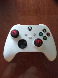 Силіконові накладки на стіки Spider-Man для Sony DualShock PS4 / DualSense PS5 (Чорні, 2шт.) [376412091] фото від покупців 13