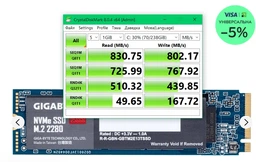 SSD диск Gigabyte NVMe 1TB M.2 2280 (GP-GSM2NE3100TNTD) – фото