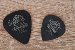 Медиаторы Dunlop 482P1.0 Tortex Pitch Black Jazz Player's Pack 1.0 (12 шт.)