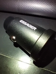 Автомобільний зарядний пристрій ESSAGER Gyroscope Mini Dual USB QC3.0 30W Black (ECC2A-TL01) фото від покупців 3