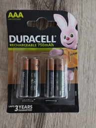 Аккумулятор Duracell&nbsp;Recharge AAA 750 mAh 4 шт (5005004) (5000394090231) фото от покупателей 7
