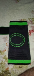 Бандаж коленного сустава KNEE SUPPORT / Наколенник эластичный для суставов, цвет серо-зеленый фото от покупателей 1