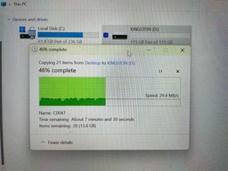 USB флеш накопичувач Kingston 256GB DataTraveler microDuo 3C USB 3.2/Type C (DTDUO3CG3/256GB) фото від покупців 14