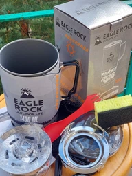 Газовая система приготовления пищи Eagle Rock Портативная туристическая газовая горелка для еды на природе 1.4 л (Gassystem1400) фото от покупателей 16