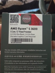 Процессор AMD Ryzen 5 3600 (3.6GHz 32MB 65W AM4) Box (100-100000031AWOF) фото от покупателей 2
