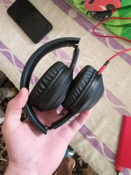 Бездротові навушники Bluetooth Hoco W30 Fun накладні з мікрофоном і слотом під карту пам'яті Blue фото від покупців 1