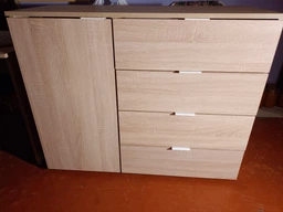 Комод Doros GС1 100х40х81.2 см Графіт (41510069)