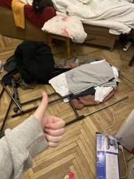 Подвійна телескопічна стійка вішалка для одягу Double Pole + У комплекті 10 вішалок для одягу фото від покупців 1