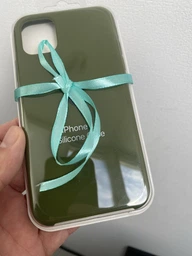 Чехол Silicone case для IPhone 11 Azure синий фото от покупателей 2