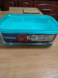 Стеклянный пищевой контейнер с крышкой Luminarc Keep'n'box 380 мл (P5519) фото от покупателей 7