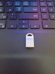 Флеш память USB Apacer AH115 64GB USB 2.0 Silver (AP64GAH115S-1)