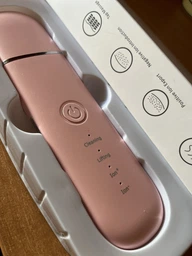 Ультразвуковой скрабер для лица уз Brillix и успокаивающая крио маска после чистки nanocode комплексный уход глубокий пилинг косметологический прибор для чистки омоложения кожи лифтинга фонофореза портативный скраберы для микромассажа скин фото от покупателей 6