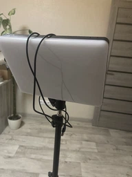 Светодиодная прямоугольная LED лампа PL26 Ra95+ Прожектор с штативом 2м Набор для блогера и визажиста фото 2 в 1 фото от покупателей 2
