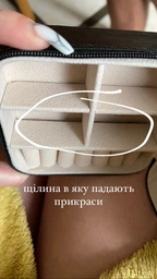 Органайзер для украшений 10х10х5 см Голубой (370290) фото от покупателей 2