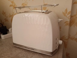 Russell Hobbs Тостер Honeycomb, 850Вт, пластик, широкі слоти, білий фото от покупателей 2