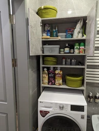 Тумба під пральну машину Forte Anders 640х1900х250 Дуб сонома (id27-0000-107-sonoma) фото від покупців 11