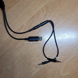 Ігрові навушники Onikuma K9 з мікрофоном та LED RGB підсвічуванням котячі вушка провідні Pink-Blue фото від покупців 8