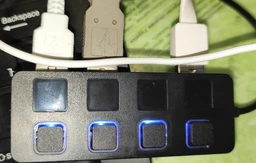 Хаб USB 2.0 4-х портовий Lapara LA-SLED4 Black (LA-SLED4 Black) фото від покупців 3