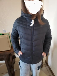 Пуховик зимний короткий женский 4F Down Jacket F225 4FAW23TDJAF225-20S XS Черный (5904698477432) фото от покупателей 1