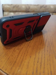 Чехол Hide Shield для Xiaomi Redmi Note 12S бампер противоударный с подставкой Blue фото от покупателей 1