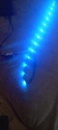 Светодиодная LED лента SMD 2835 5 вольт гибкая самоклеющаяся от USB повербанка | ЮСБ лампа светильник нейтральный белый свет от Power Bank 5 метров фото от покупателей 11