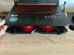 Охлаждающая подставка для ноутбука Promate AirBase-3 Black (airbase-3.black) фото от покупателей 10