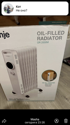 Масляний радіатор Gorenje OR2000E фото від покупців 5