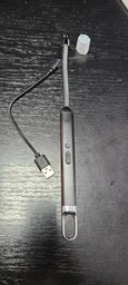 Импульсная USB зажигалка для свечей, кухни, плиты, гибкая черная фото от покупателей 8