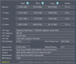 Оперативная память G.SKILL 64GB (2x32GB) 6000 Cl30 Flare X5 AMD (F5-6000J3040G32GX2-FX5) EU фото от покупателей 3