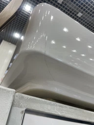 Geberit VARIFORM умивальник вбудовуваний на стільницю, прямокутний, 60*45см, з поличкою для отвору під змішувач, з переливом (500.780.01.2) фото від покупців 4