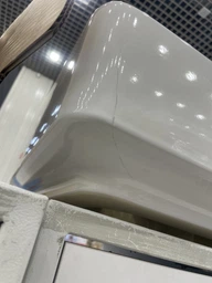 Geberit VARIFORM умивальник вбудовуваний на стільницю, прямокутний, 60*45см, з поличкою для отвору під змішувач, з переливом (500.780.01.2) фото від покупців 1