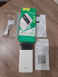 Power bank Hoco J102 10000 mAh зі швидкою зарядкою та дисплеєм повербанк Black фото від покупців 3