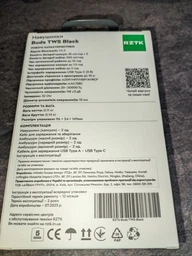 Наушники RZTK Buds TWS Black фото от покупателей 6