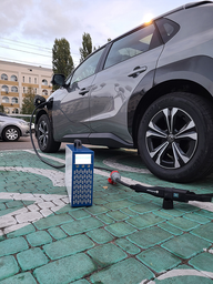 Трифазна зарядна станція GBT DC 20кВт 380В 32A постійного струму 220 - 750В 65A для китайських електромобілів VW id.4, id6 Crozz, Zeekr, BYD Han фото від покупців 3