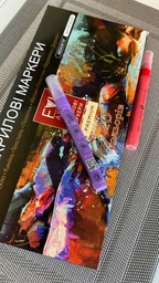 Акрилові маркери FaiArts набір 20 кольорів - універсальні маркери по тканині склу дереву та металу фото від покупців 7