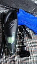 Автомобильный пылесос аккумуляторный Moltis М2, 2200mAh, 120W, от USB из ABS пластика черный 10001 фото от покупателей 5