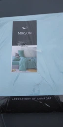 Пододеяльник MirSon №11-0103 Egret Mikrosatin Premium Однотонный 143х210 (2200007228010) фото от покупателей 3