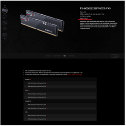 Модуль памяти G.Skill Flare X5 DDR5-6000 32GB (2x16GB) CL32-38-38-96 1.35V фото от покупателей 2