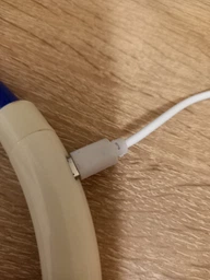Нашийник з підсвіткою LED для собак з USB зарядкою 50 см M Синій