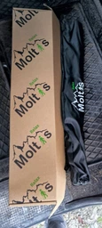Набор палок для треккинговой ходьбы Moltis Relax 140 Antishock Black Original + чехол + 4 типа наконечников, телескопические палки с регулировкой длины для скандинавской ходьбы фото от покупателей 5