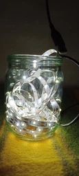 USB Светодиодная LED лента SMD2835 гибкая самоклеющаяся 5 вольт от повербанка. ЮСБ экономная лампа светильник нейтральный белый свет от Power Bank 5 метров фото от покупателей 14