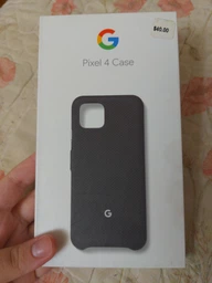 Оригінальний чохол Fabric Google Pixel 4 Blue ish (GA01283)