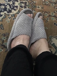 Женские домашние тапочки с анатомической подошвой с открытым носком FX shoes 7007 36 (23 см) Сиреневые (2820000016706) фото от покупателей 10