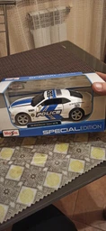 Автомодель Maisto (1:24) 2010 Chevrolet Camaro SS RS Police (31208 white) Білий