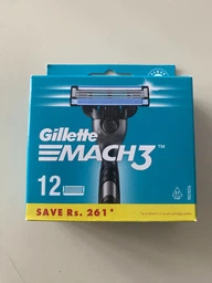 Леза для бритви Gillette Mach 3 12 шт (4987176102232 / 3014260323240)