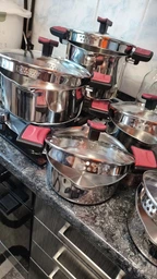 Набор посуды Tefal Cook&Clip 10 предметов (G723SA74) фото от покупателей 4