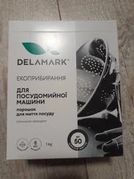 Средство для мытья посуды в посудомоечной машине Delamark 1 кг (4820152330376) фото от покупателей 5