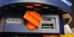 USB LED Лампа Фонарь Светильник Павербанк 7200 mAh Villini V-0020 Синий Аккумуляторный Кемпинговый Туристический Аварийный Беспроводной на Батарее Походный Ночник 76890 фото от покупателей 16