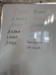 Маркер Axent Whiteboard 2 мм синій (2551-02-a) фото від покупців 2